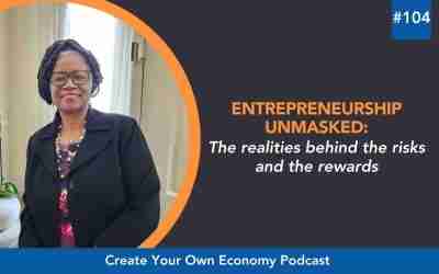Episode 104 – Entrepreneurship Unmasked: The realities behind the risks and the rewards