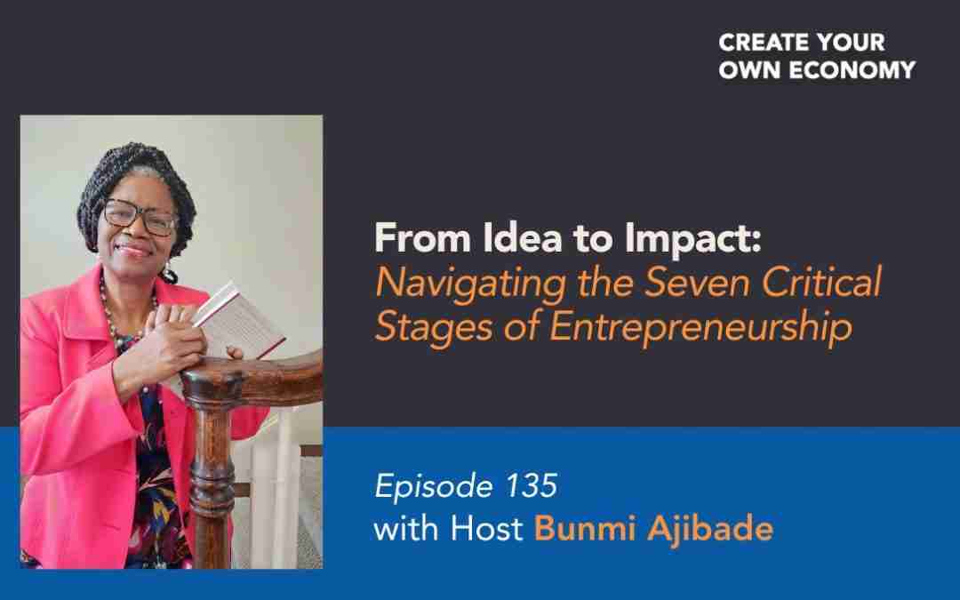 Episode 135 – From Idea to Impact: Navigating the Seven Critical Stages of Entrepreneurship